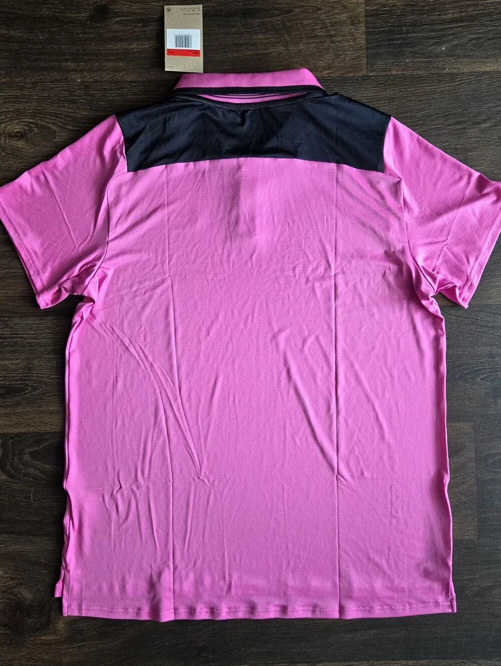 Nike Court Advantage Polo Shirt Mens Pink Dri-Fit Performance Tennis Large FD531